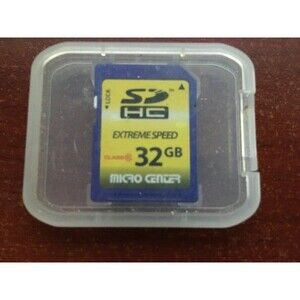 32GB SD HC memory card for Computers, Cameras and more